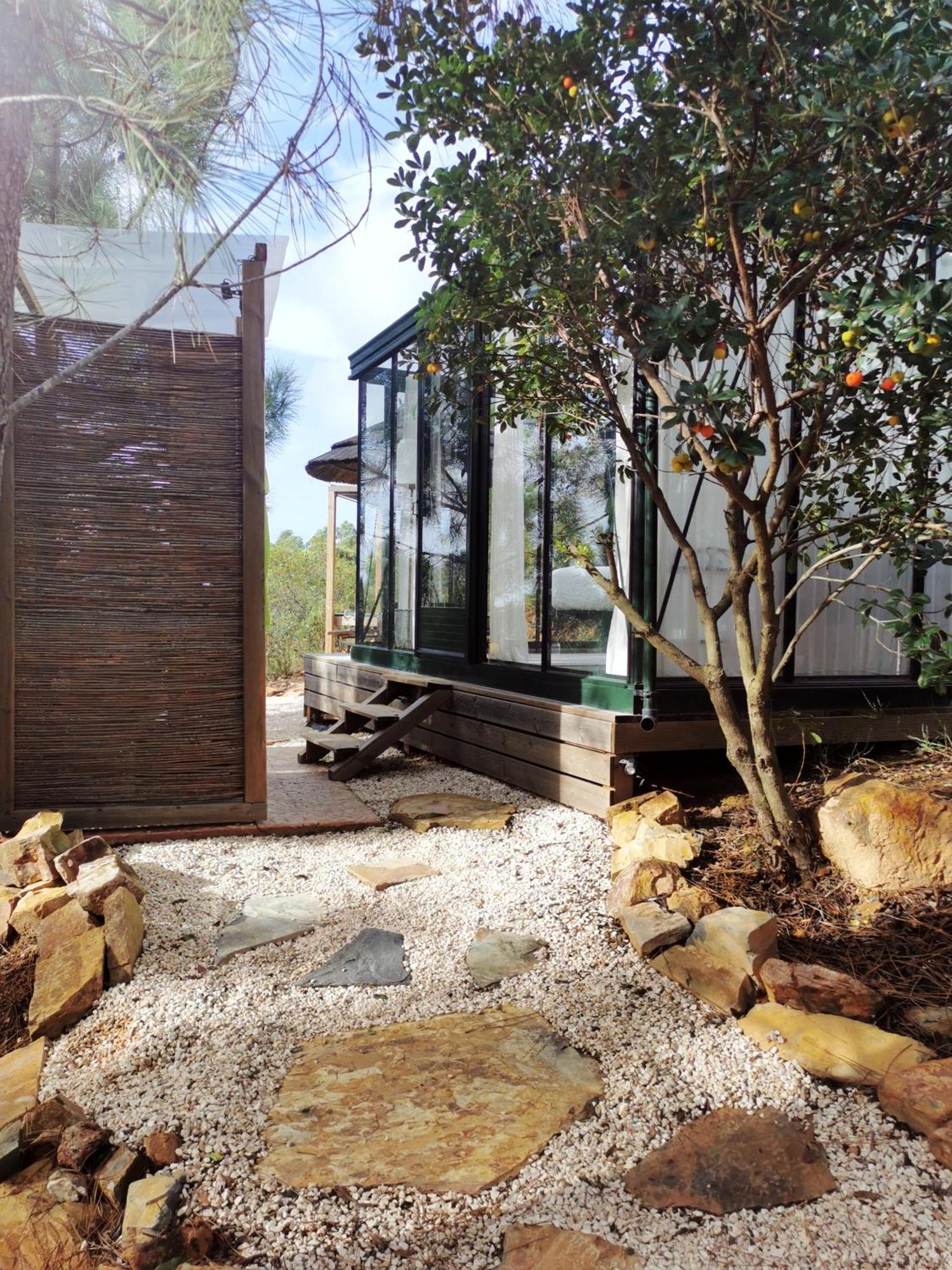 Romantic Skyview Glasshouses Rogil Exterior photo