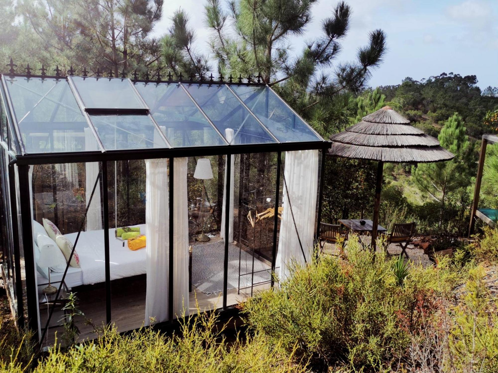 Romantic Skyview Glasshouses Rogil Exterior photo